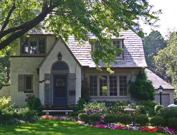 small tudor home