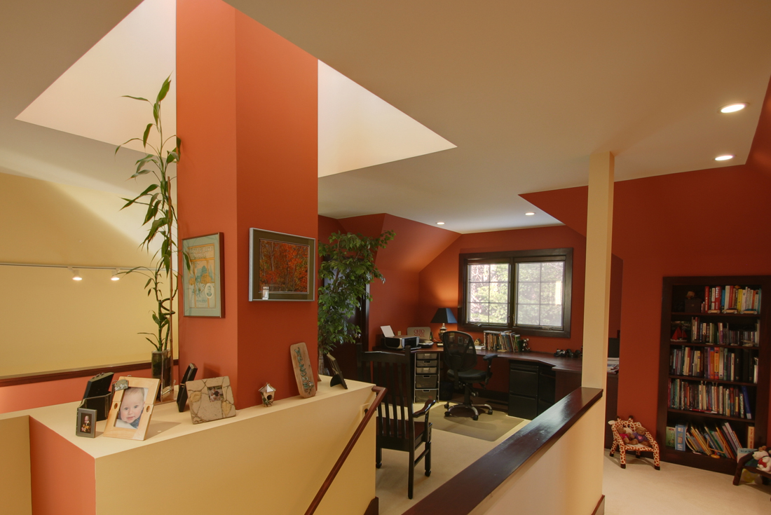 custom contemporary home office