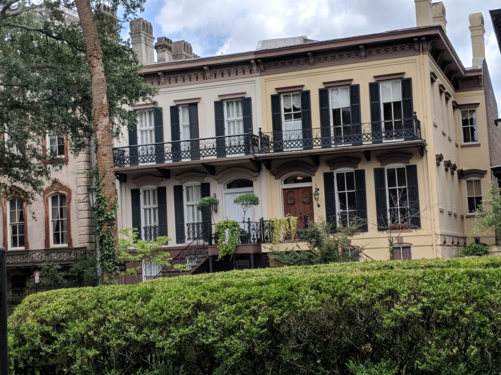 Savannah Georgia historic district