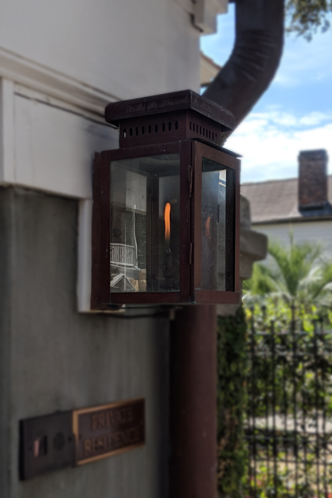 Charleston Gas Lanterns