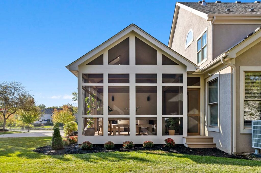 screened porch addition